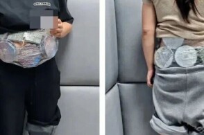 3月4日拱北海关所属港珠澳大桥海关连续查获4起旅客绑藏游戏光盘和游...