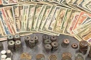 近日西九龙站海关查获1名外籍出境旅客携带文物钱币680枚张古生物化...