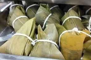 端午佳节近扬州粽子抢鲜出海6月8日500余箱粽子在南京海关所属扬州...