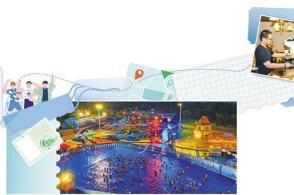 2025年6月16日人们在上海市虹口区一家商户消费市民凭上海国际电...